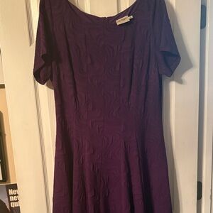Chic Purple Mini Dress